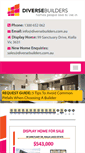 Mobile Screenshot of diversebuilders.com.au